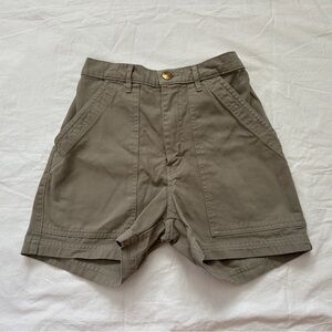 Big bud press olive work shorts size XS